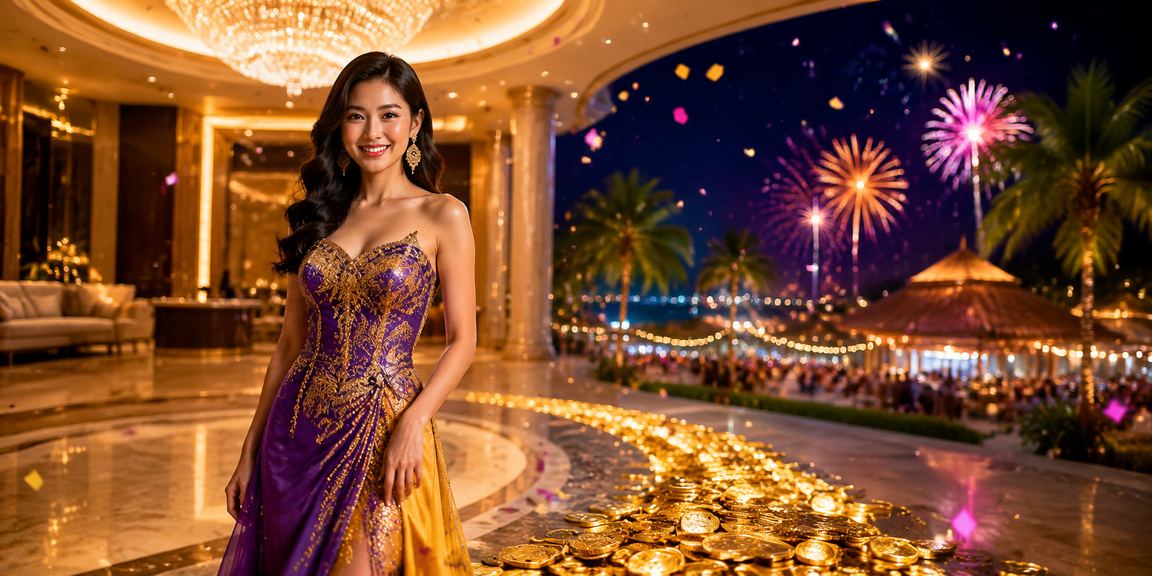 Lễ hội Phú Quốc với bối cảnh casino giải trí và ưu đãi mùa hè